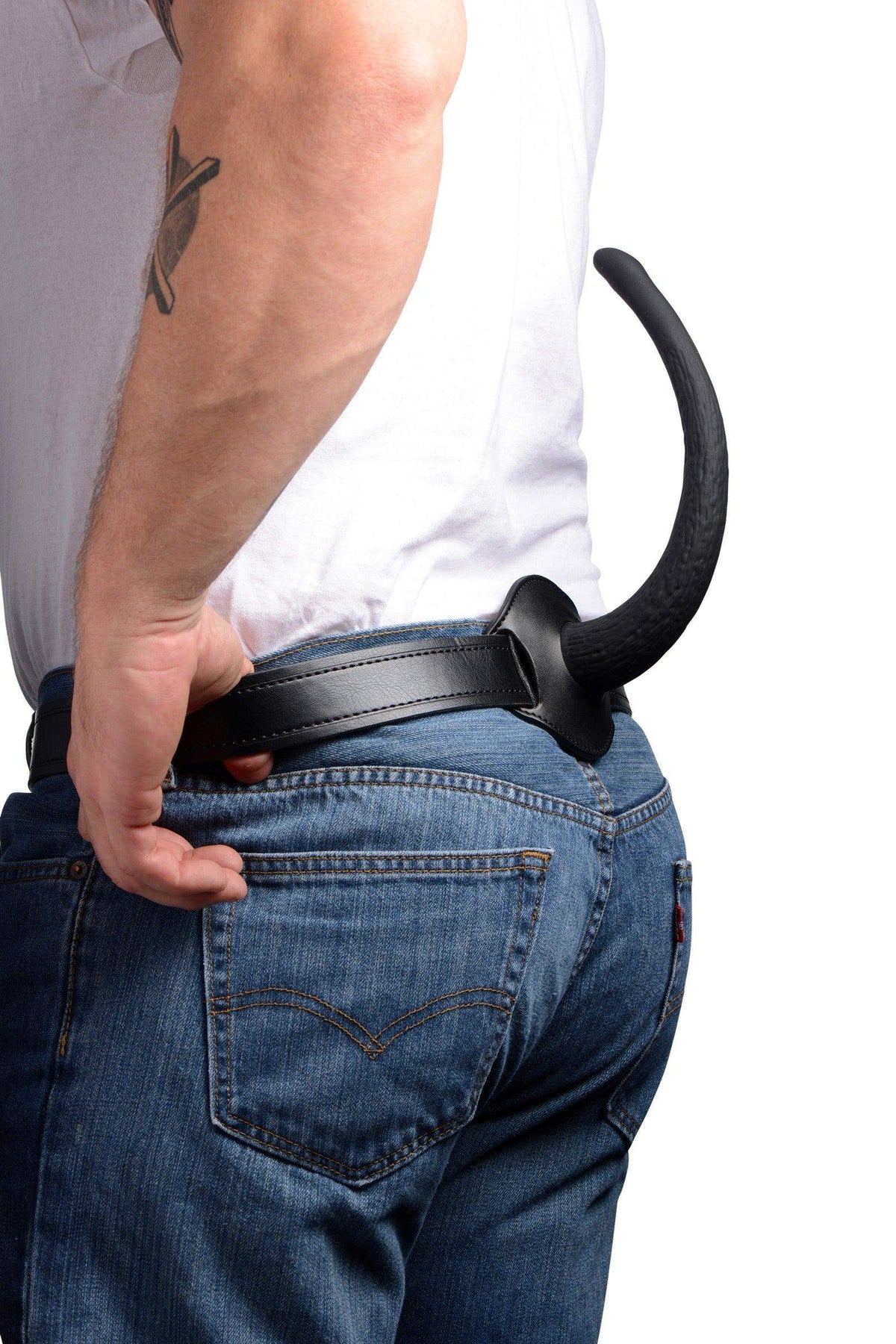 Rover Tail Puppy Tail Belt Harness - The Dildo Hub