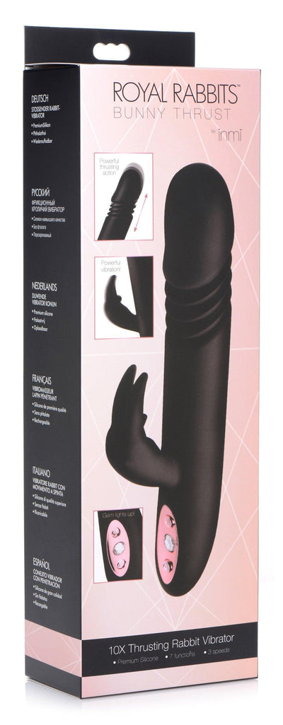 Royal Rabbits Silicone Bunny Thrusting Vibrator - The Dildo Hub