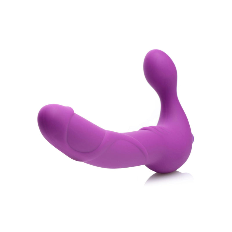 Royal Revolver Vibrating Strapless Silicone Strap On Dildo - The Dildo Hub