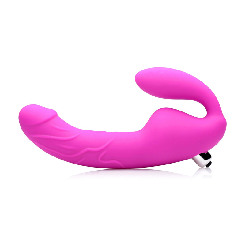 Royal Rider Vibrating Silicone Strapless Strap On Dildo - The Dildo Hub