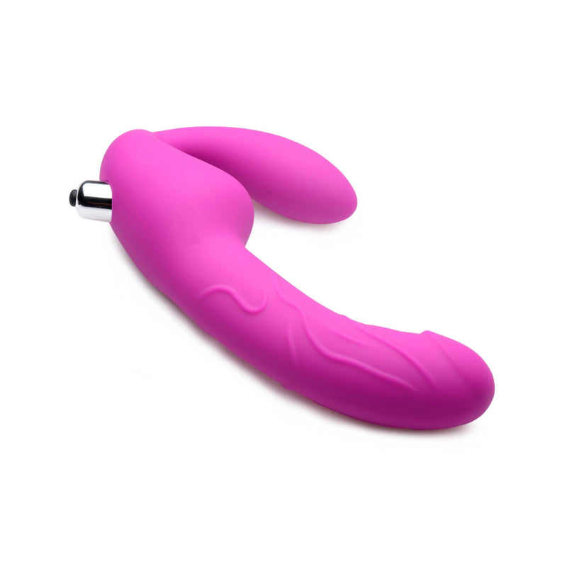 Royal Rider Vibrating Silicone Strapless Strap On Dildo - The Dildo Hub