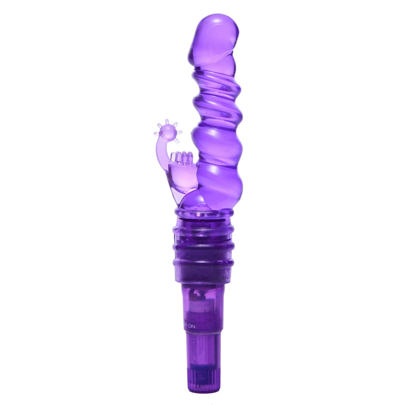 Royal Rocket Ribbed Rabbit Vibe - The Dildo Hub