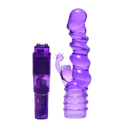 Royal Rocket Ribbed Rabbit Vibe - The Dildo Hub