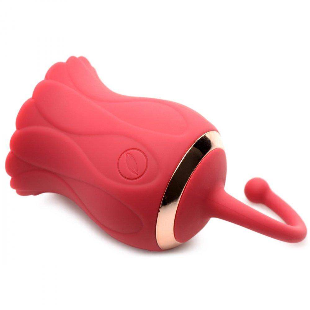Royalty Rose Textured Suction Clit Stimulator - The Dildo Hub