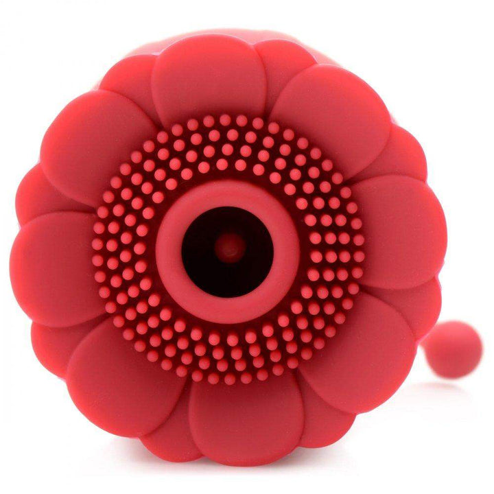 Royalty Rose Textured Suction Clit Stimulator - The Dildo Hub