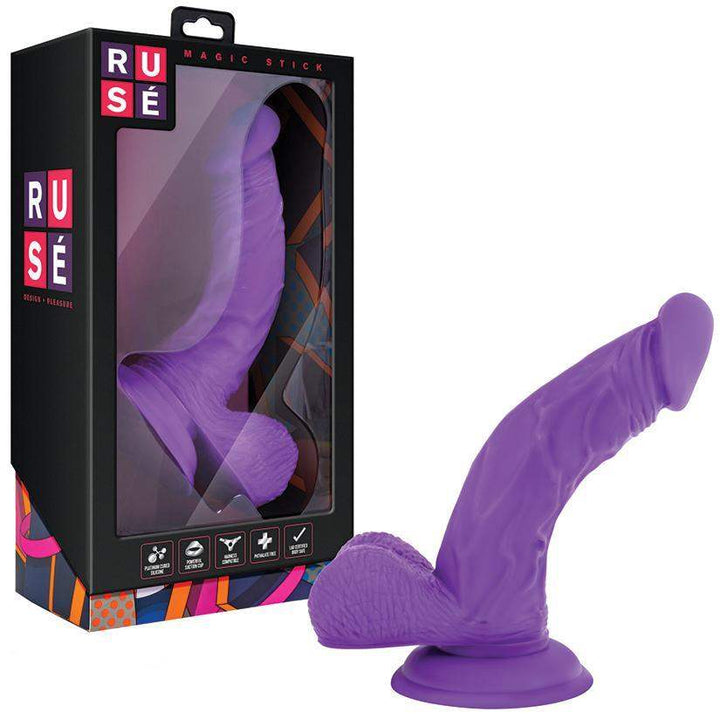 Ruse Magic Stick-Purple 7 Inch. - The Dildo Hub
