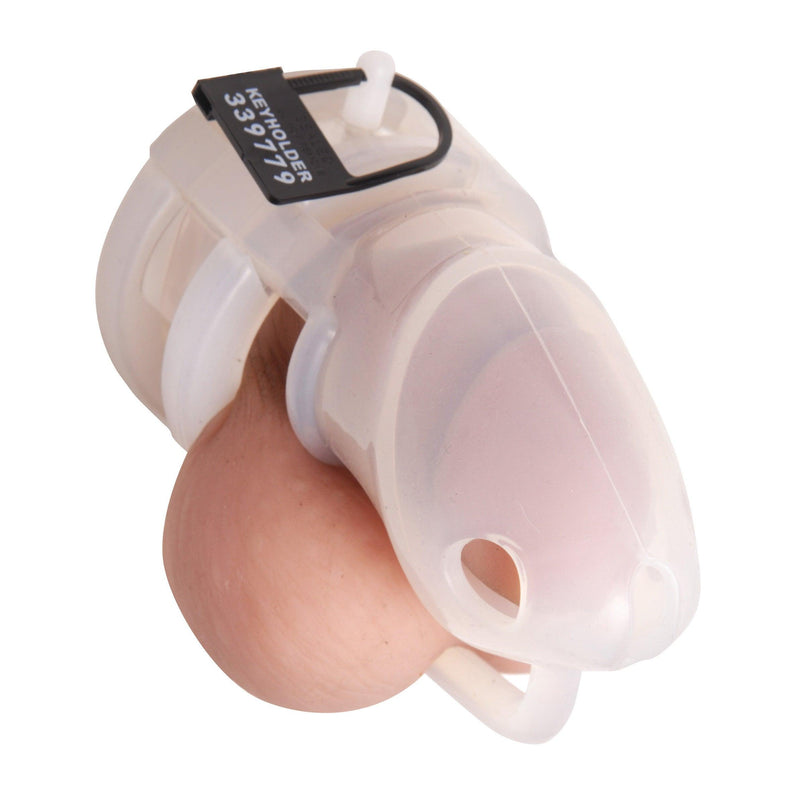 Sado Chamber Silicone Male Chastity Device - The Dildo Hub