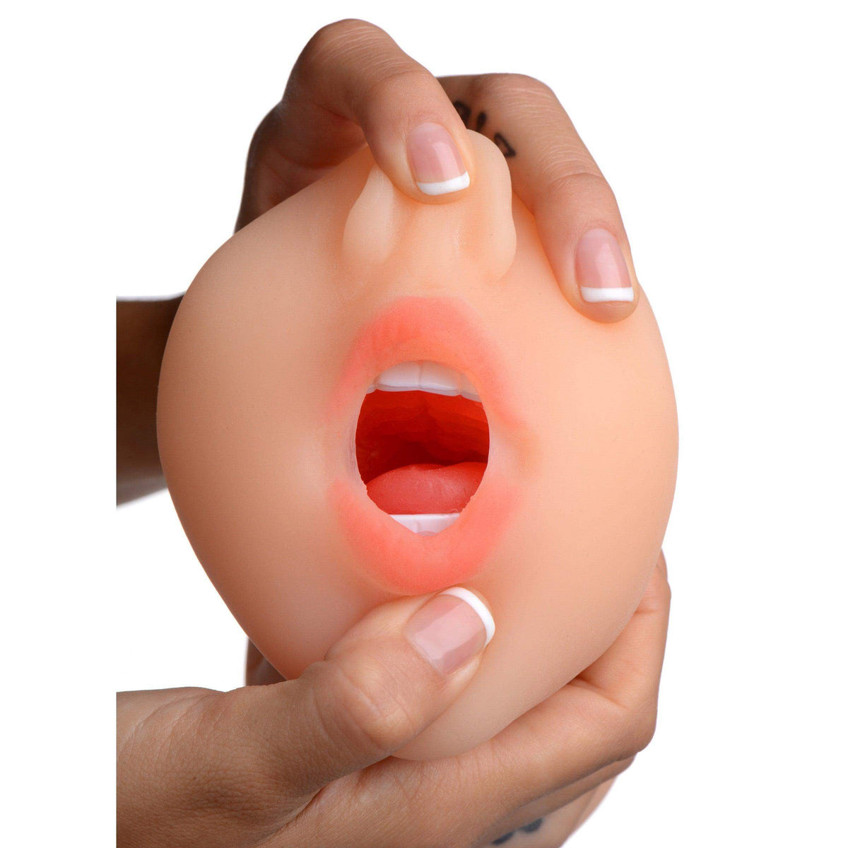 Sarahs Sexy Mouth Stroker - The Dildo Hub
