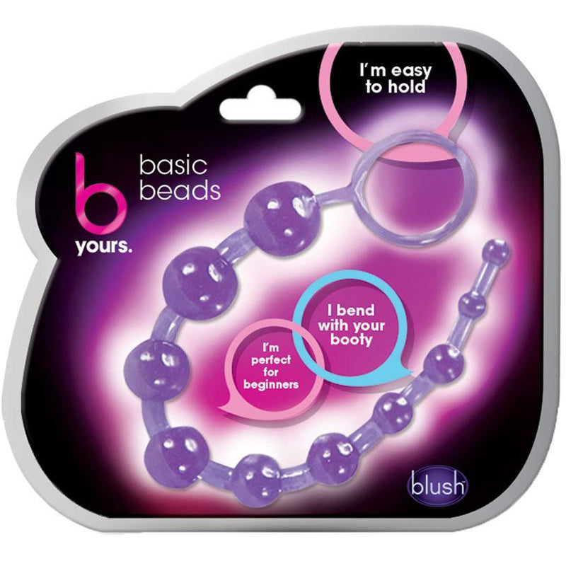 Sassy 10 Anal Beads - Purple - The Dildo Hub