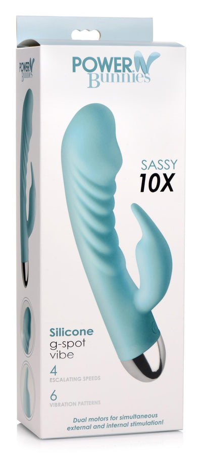 Sassy 10X Silicone G-Spot Vibrator - The Dildo Hub