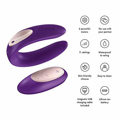 Satisfyer Partner Plus Remote Vibrator - The Dildo Hub