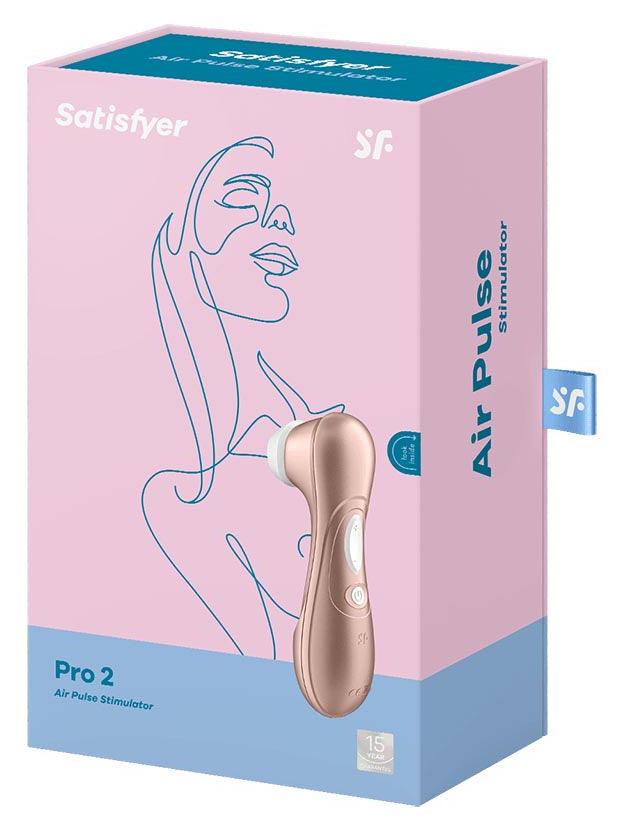 Satisfyer Pro 2 Air Pulse Stimulator - The Dildo Hub