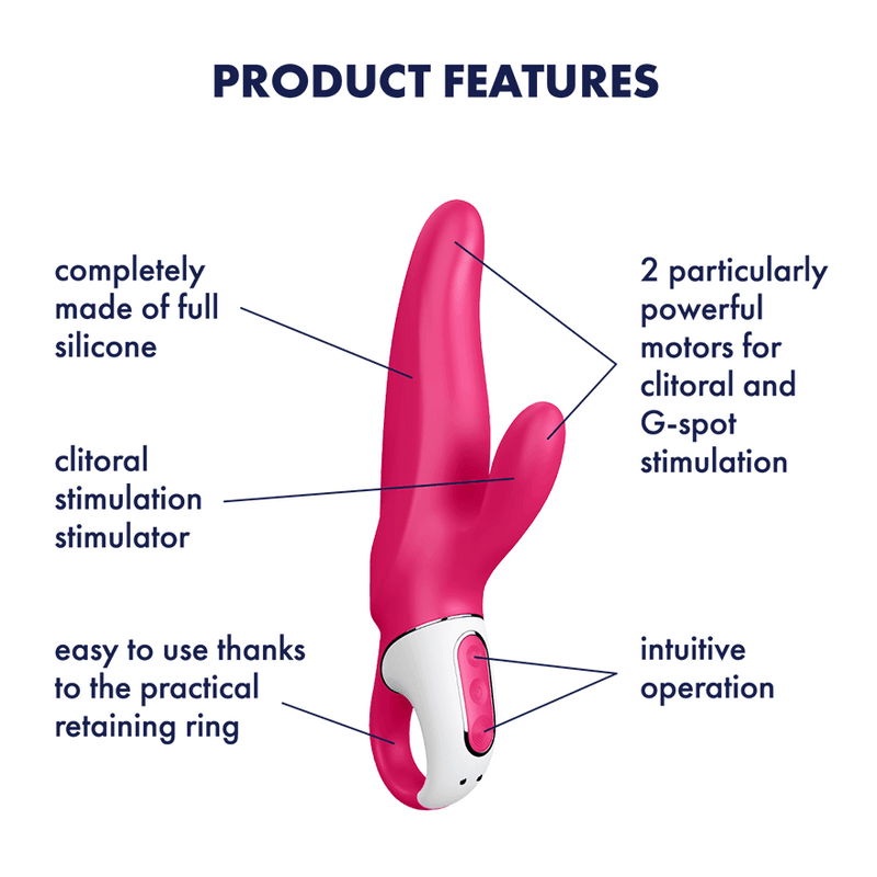 Satisyfer Mister Rabbit Vibrator - The Dildo Hub