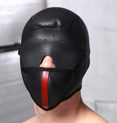 Scorpion Hood With Removable Blindfold and Face Mask - The Dildo Hub