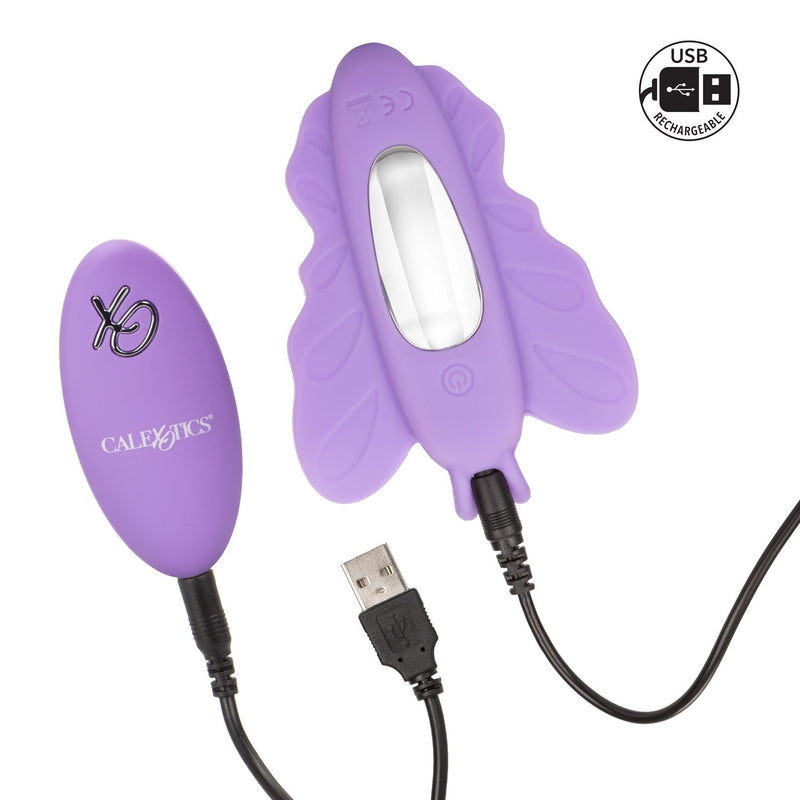 Venus Butterfly Silicone Remote Rocking Penis  from thedildohub.com