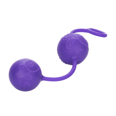 Posh Silicone "O" Kegel Balls - Purple | CalExotics  from CalExotics