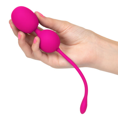 Rechargeable Dual Vibrating Kegel - Pink | CalExotics  from The Dildo Hub