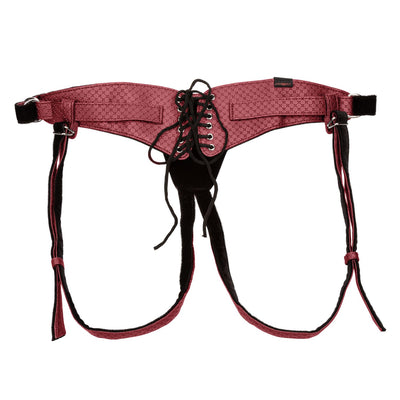 Her Royal Harness the Regal Queen - Red | CalExotics  from CalExotics
