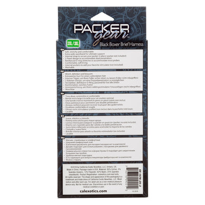 Packer Gear Black Boxer Brief Harness 2xl/3xl | CalExotics  from CalExotics