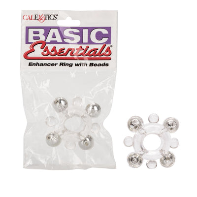 Basic Enhancer Cock Ring With Beads | CalExotics  from CalExotics