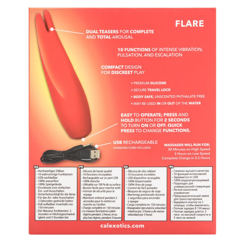 Clitoral Massager Red Hot - Flare | CalExotics  from CalExotics