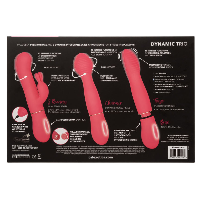 Calexotics In Touch Dynamic Trio  from thedildohub.com