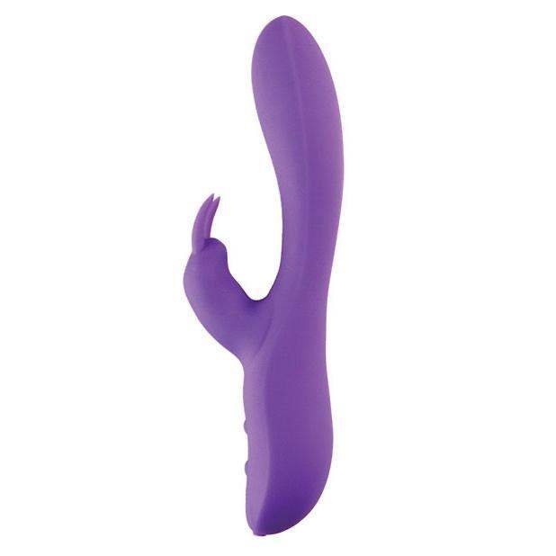 Sensuelle Brandii 10 Function Double Motor Flexible Saft Vibrator - Purple - The Dildo Hub
