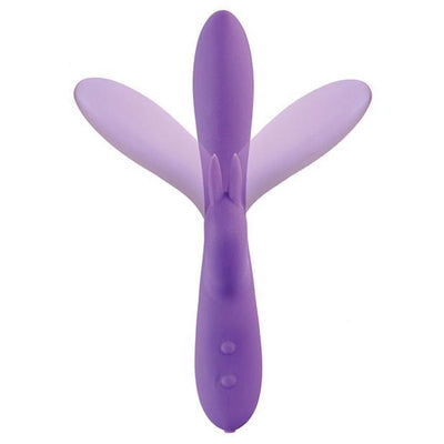 Sensuelle Brandii 10 Function Double Motor Flexible Saft Vibrator - Purple - The Dildo Hub