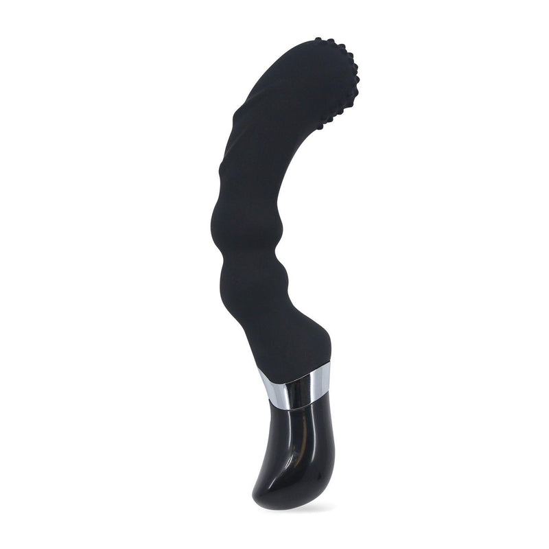 Sensuelle Homme Pro 10 Function Vibrating Prostate Massager- Black - The Dildo Hub