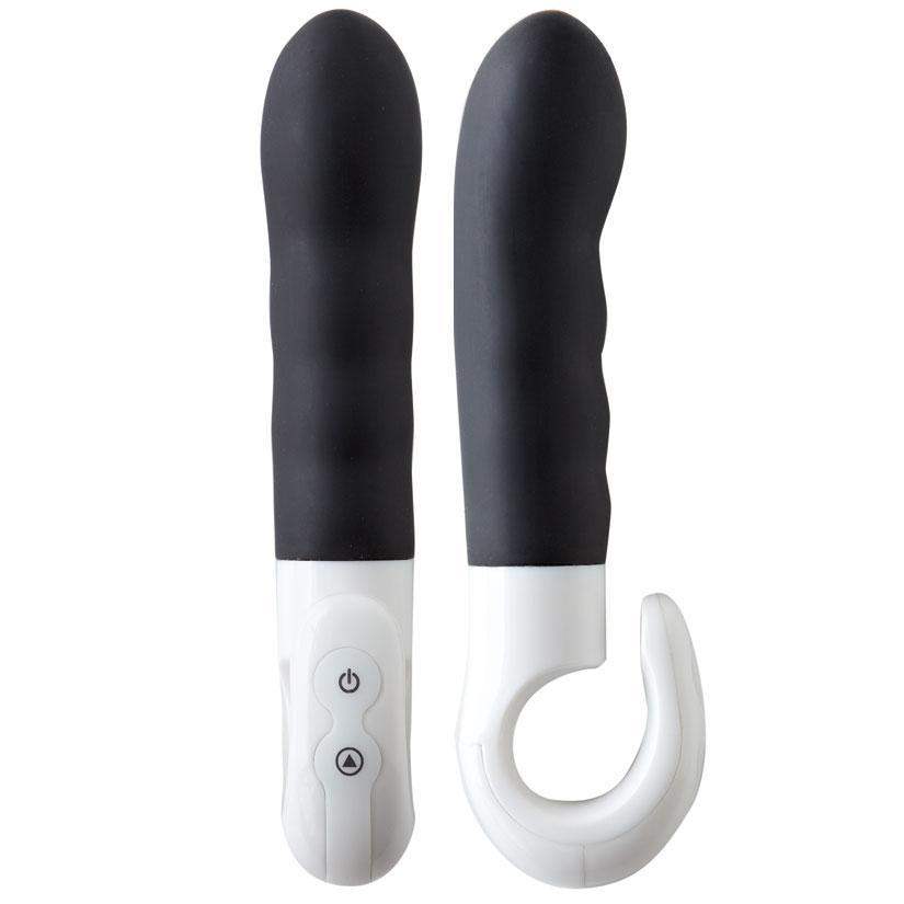 Sensuelle Impulse 7+1 Functions Slimline Vibe-Black - The Dildo Hub