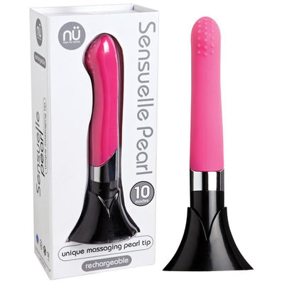 Sensuelle Pearl Rechargeable 10 function Vibrator-Pink - The Dildo Hub