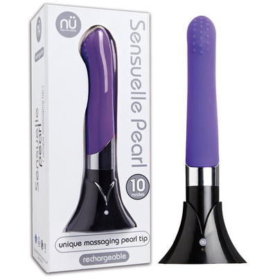 Sensuelle Pearl Rechargeable 10 function Vibrator-Purple - The Dildo Hub