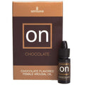 Sensuva On Chocolate Flavored Female Arousal Oil - 0.17 Oz. - Large Box