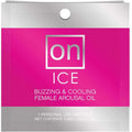 Sensuva On Ice Buzzing & Cooling Female Arousal Oil - 0.01 Oz. Ampoule