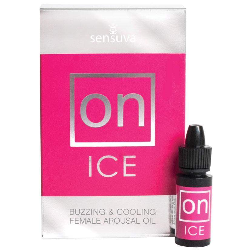 Sensuva On Ice Buzzing and Cooling Female Arousal Oil - 5ml - The Dildo Hub
