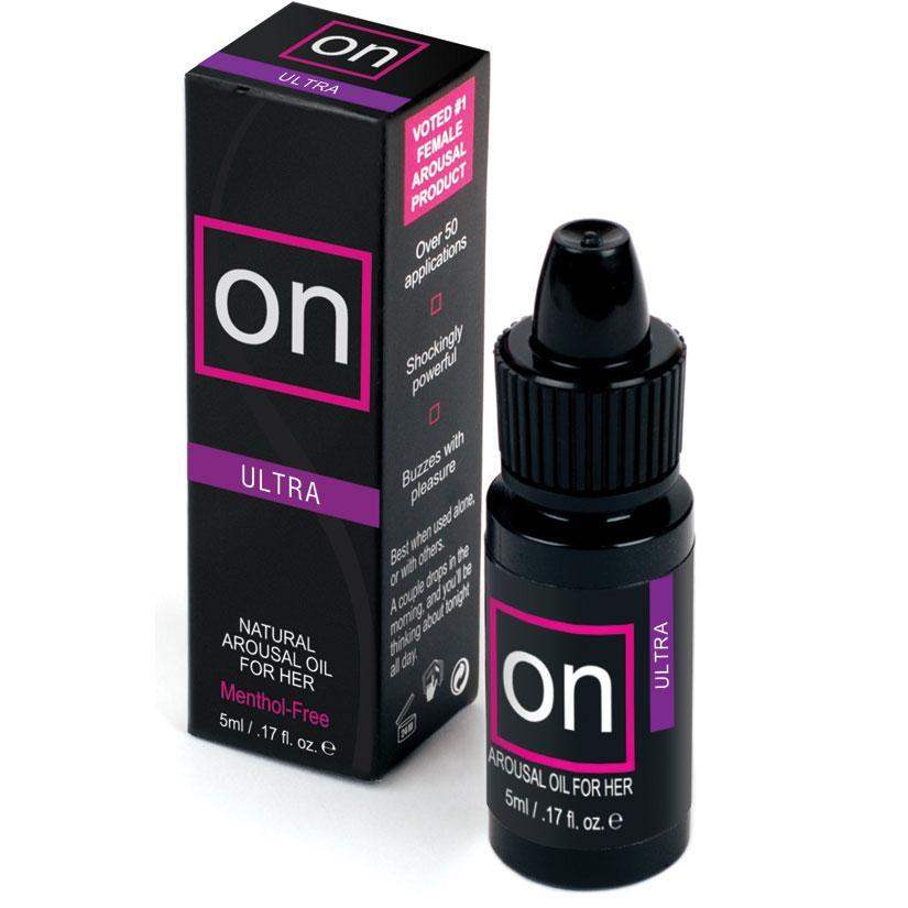 Sensuva On Natural Arousal Oil - Ultra - Small Box - 0.17 Fl. Oz. - The Dildo Hub