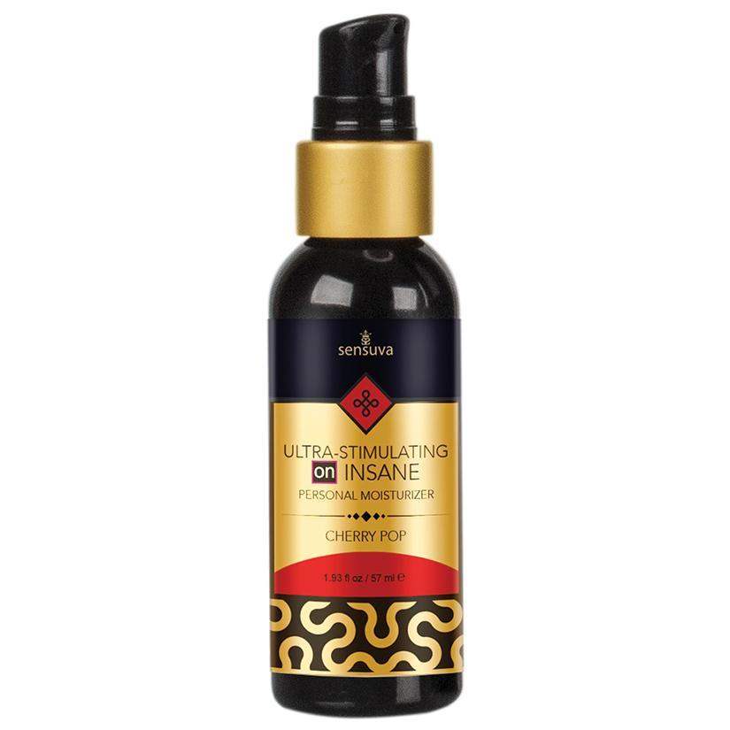 Sensuva Ultra-Stimulating On Insane Moisturize-Cherry Pop 2oz - The Dildo Hub