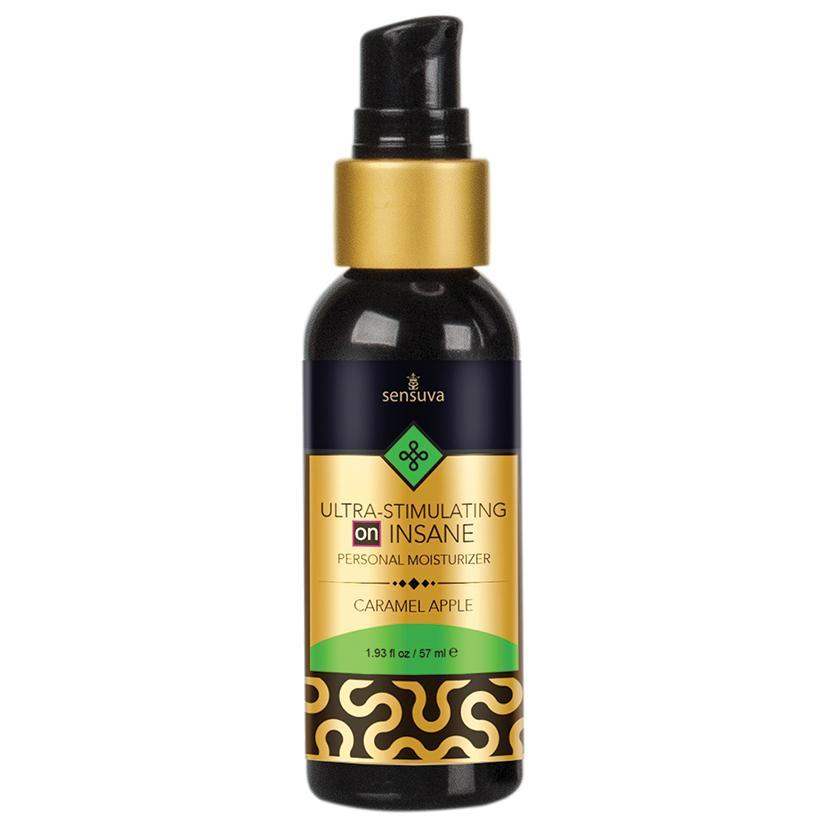 Sensuva Ultra-Stimulating On Insane Moisturizer-Caramel Apple 2oz - The Dildo Hub