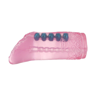 SexFlesh Pink Beaded Pussy Stroker - The Dildo Hub