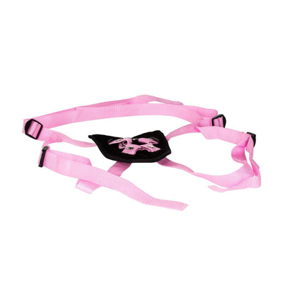 Shane's World Pink Harness with Stud - Pink | CalExotics - The Dildo Hub