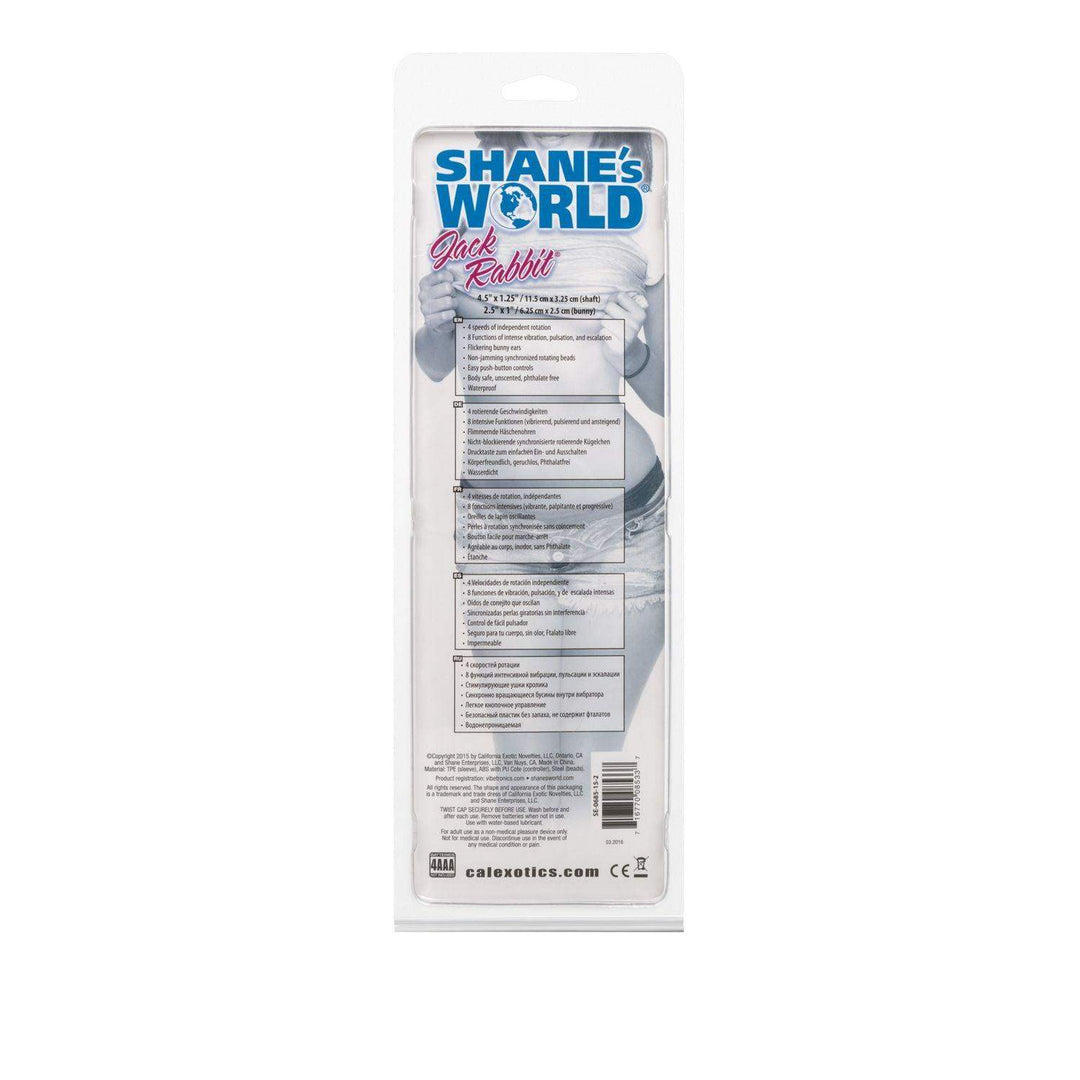 Shanes World Jack Rabbit Vibrator - Blue | CalExotics - The Dildo Hub