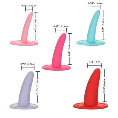 She-ology 5 Piece Wearable Vaginal Dilator Set | CalExotics - The Dildo Hub