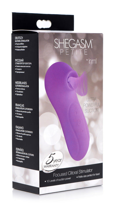 Shegasm Petite Silicone Focused Clitoral Stimulator - The Dildo Hub