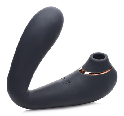 Shegasm Pose 7X Bendable Suction Silicone Vibrator - The Dildo Hub