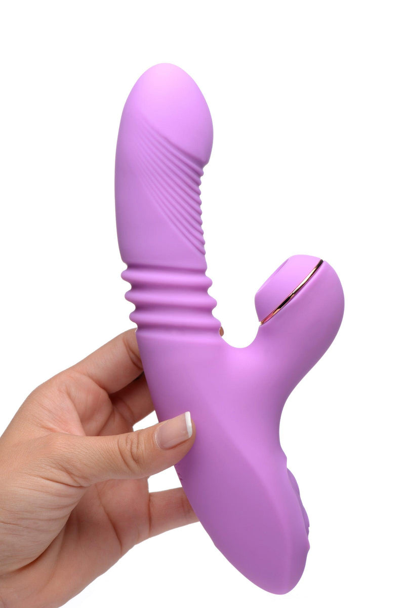 Shegasm Thrusting Suction Rabbit - The Dildo Hub