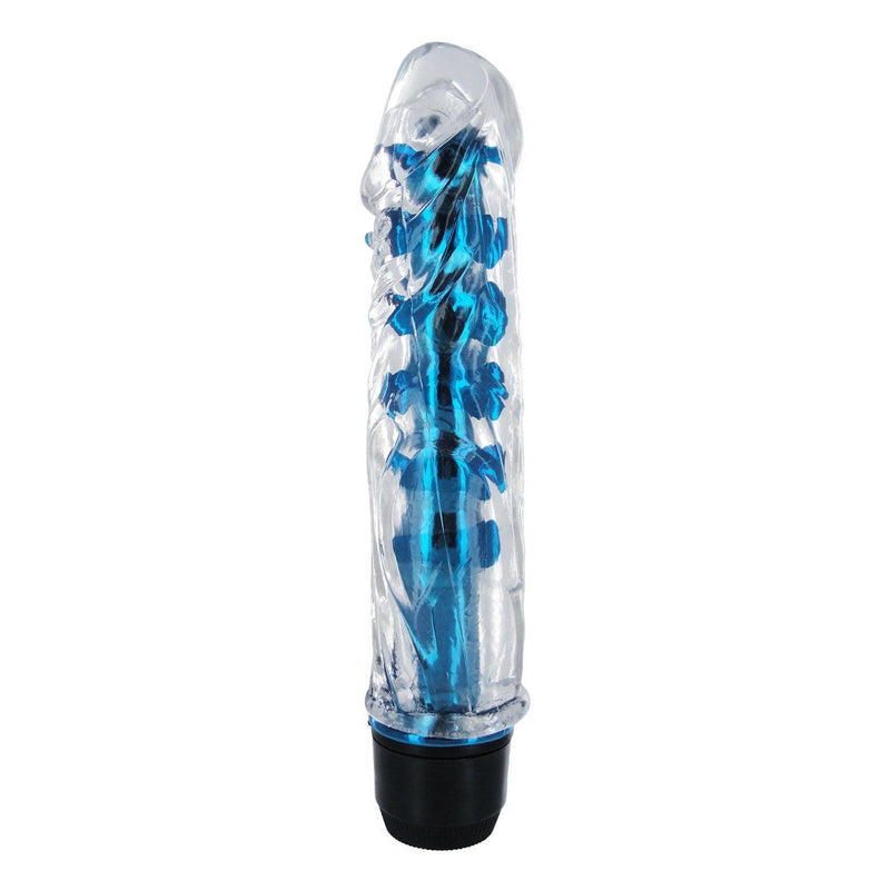 Shimmer Core Metallic Vibe - Blue - The Dildo Hub