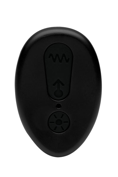 Silicone Anal Plug with Remote Control - The Dildo Hub