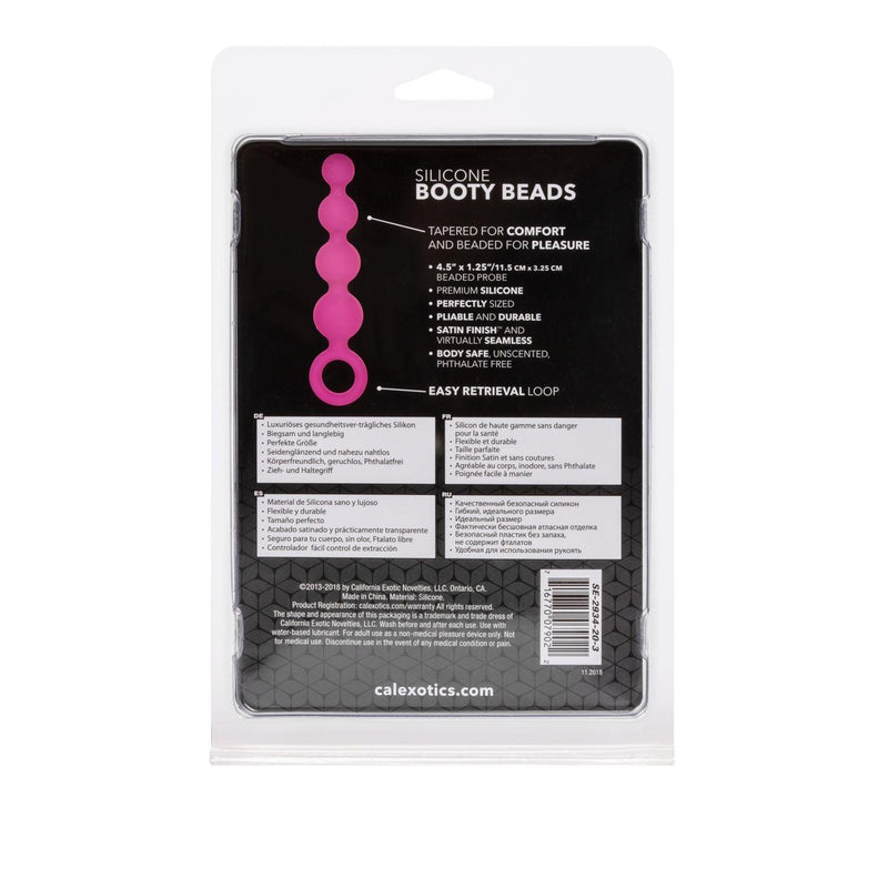 Silicone Booty Beads - The Dildo Hub