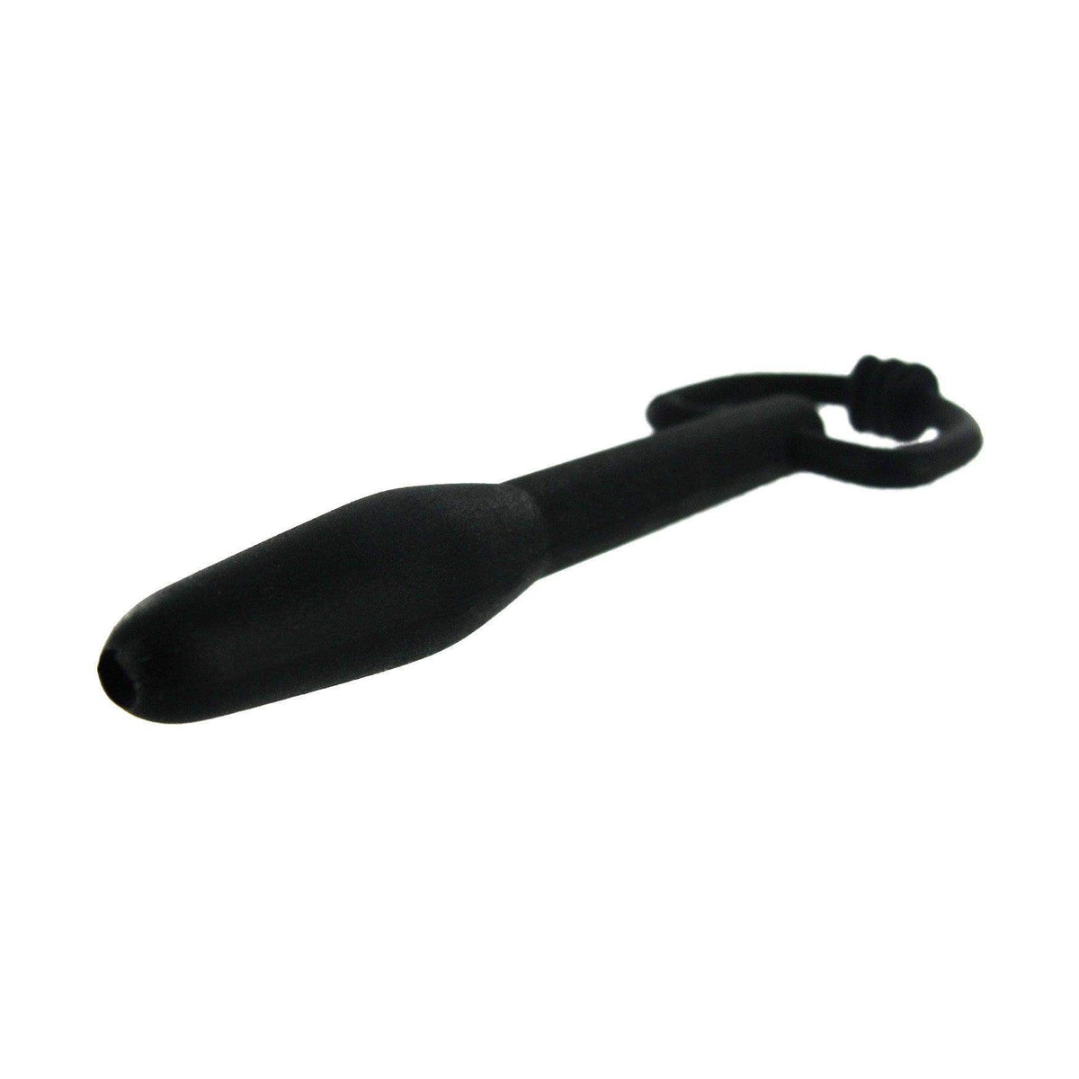 Silicone Cum-Thru D-Ring Penis Plug - The Dildo Hub