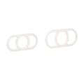Silicone Erection Cock Ring Enhancer Set of Two | CalExotics